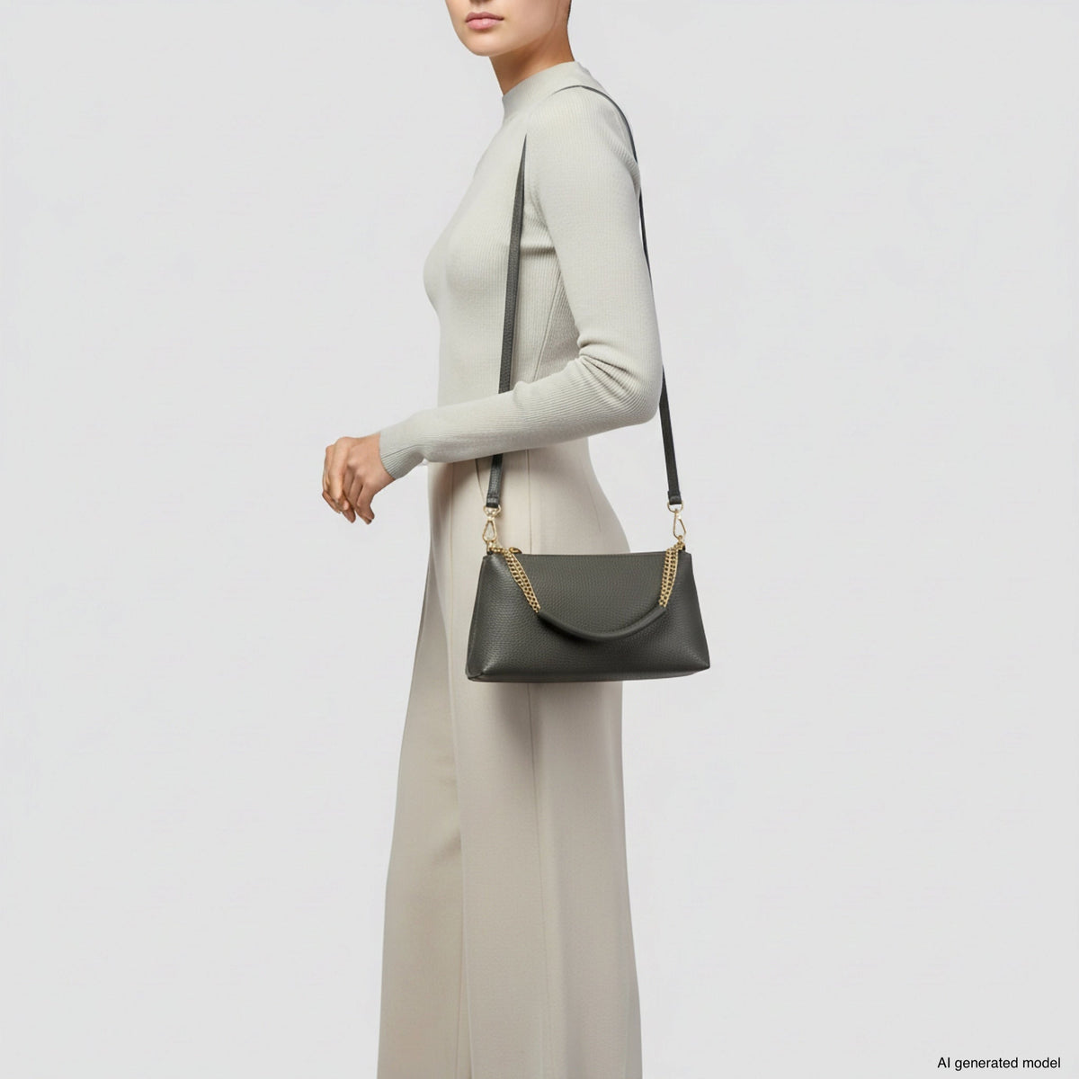 Milano Italian Leather Crossbody Bag