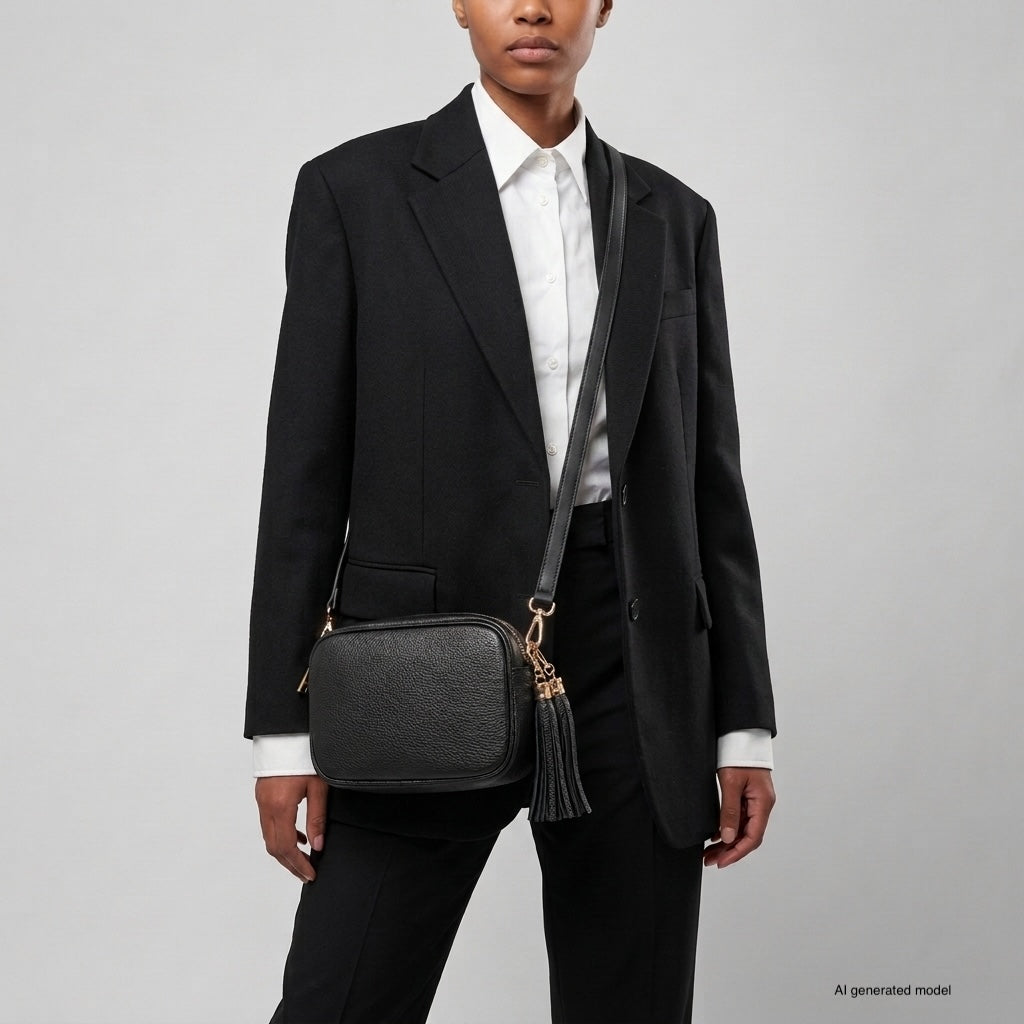 Parma Italian Leather Crossbody Bag
