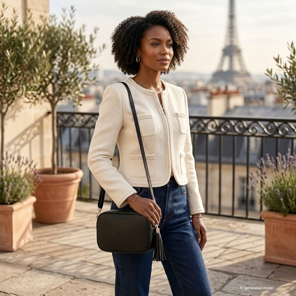 Parma Italian Leather Crossbody Bag