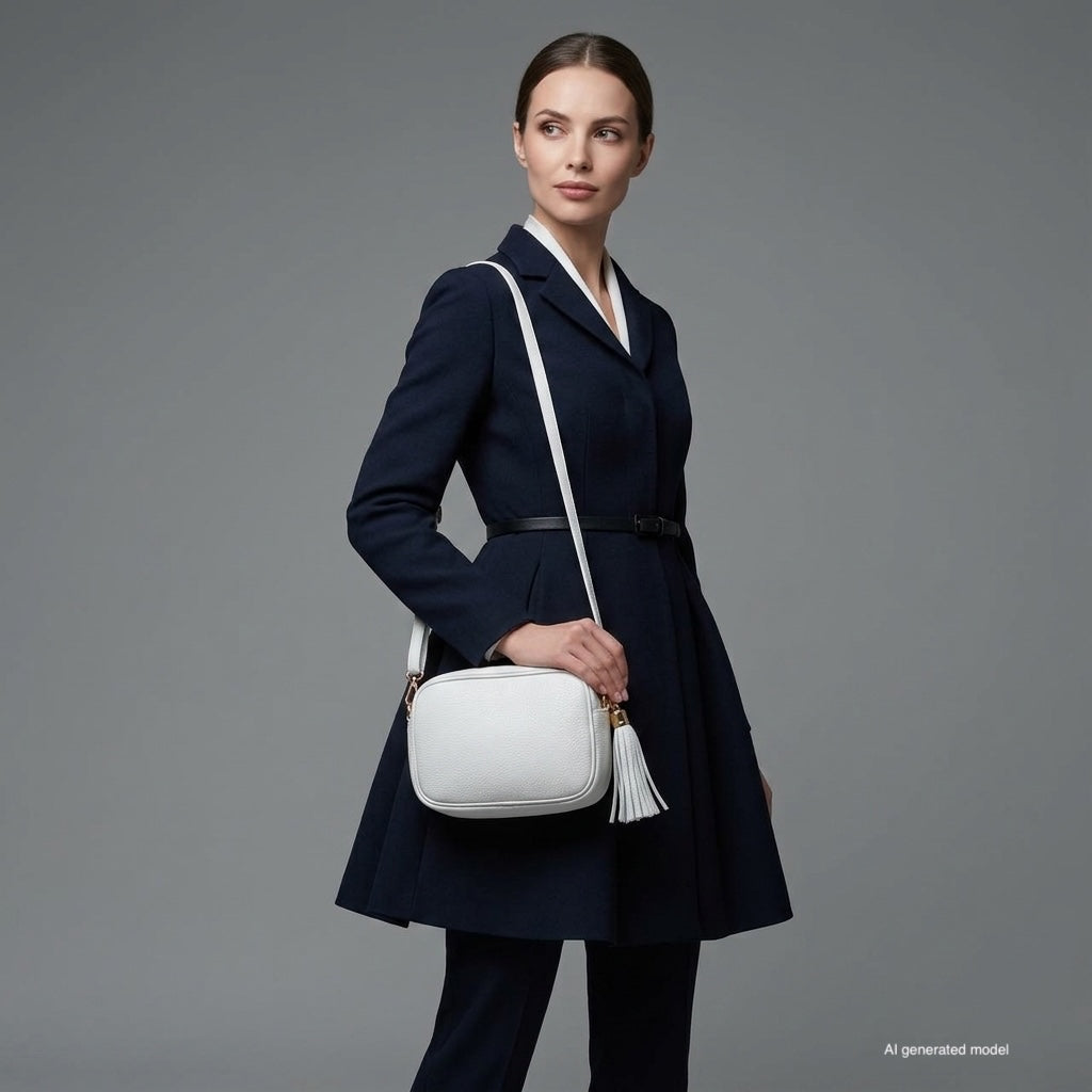 Parma Italian Leather Crossbody Bag