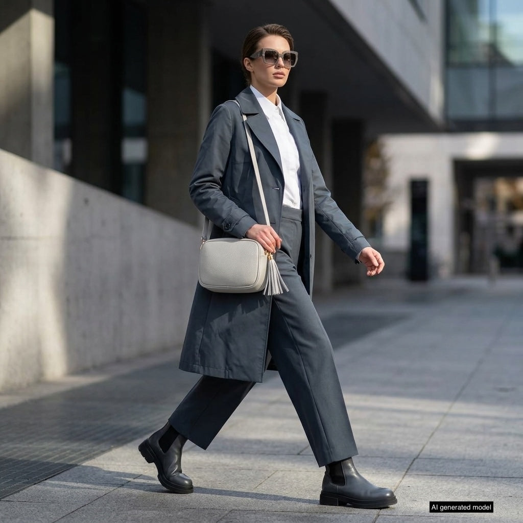 Parma Italian Leather Crossbody Bag