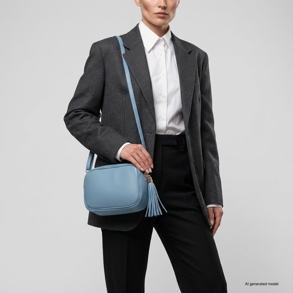 Parma Italian Leather Crossbody Bag