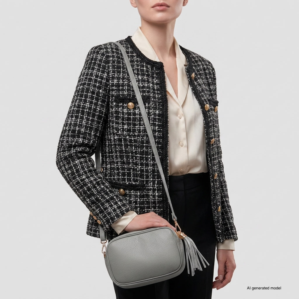 Parma Italian Leather Crossbody Bag