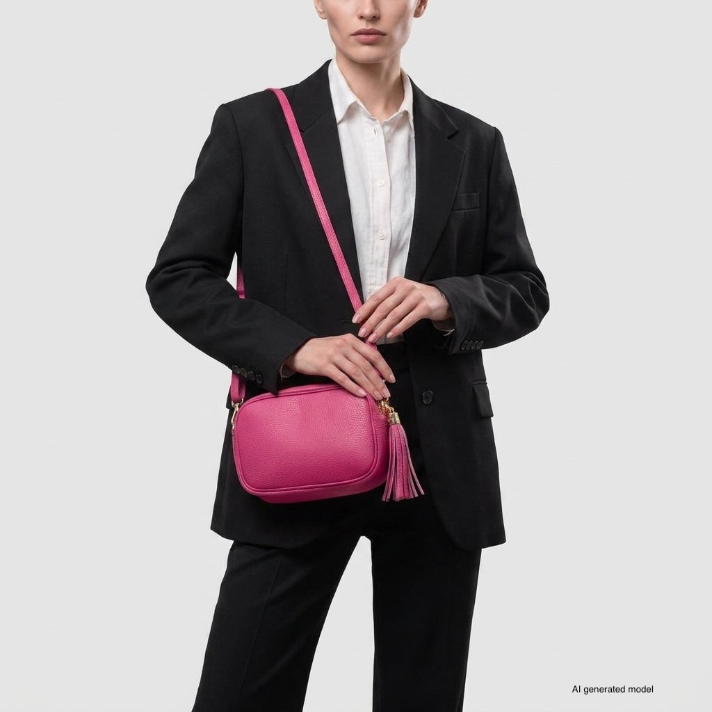 Parma Italian Leather Crossbody Bag
