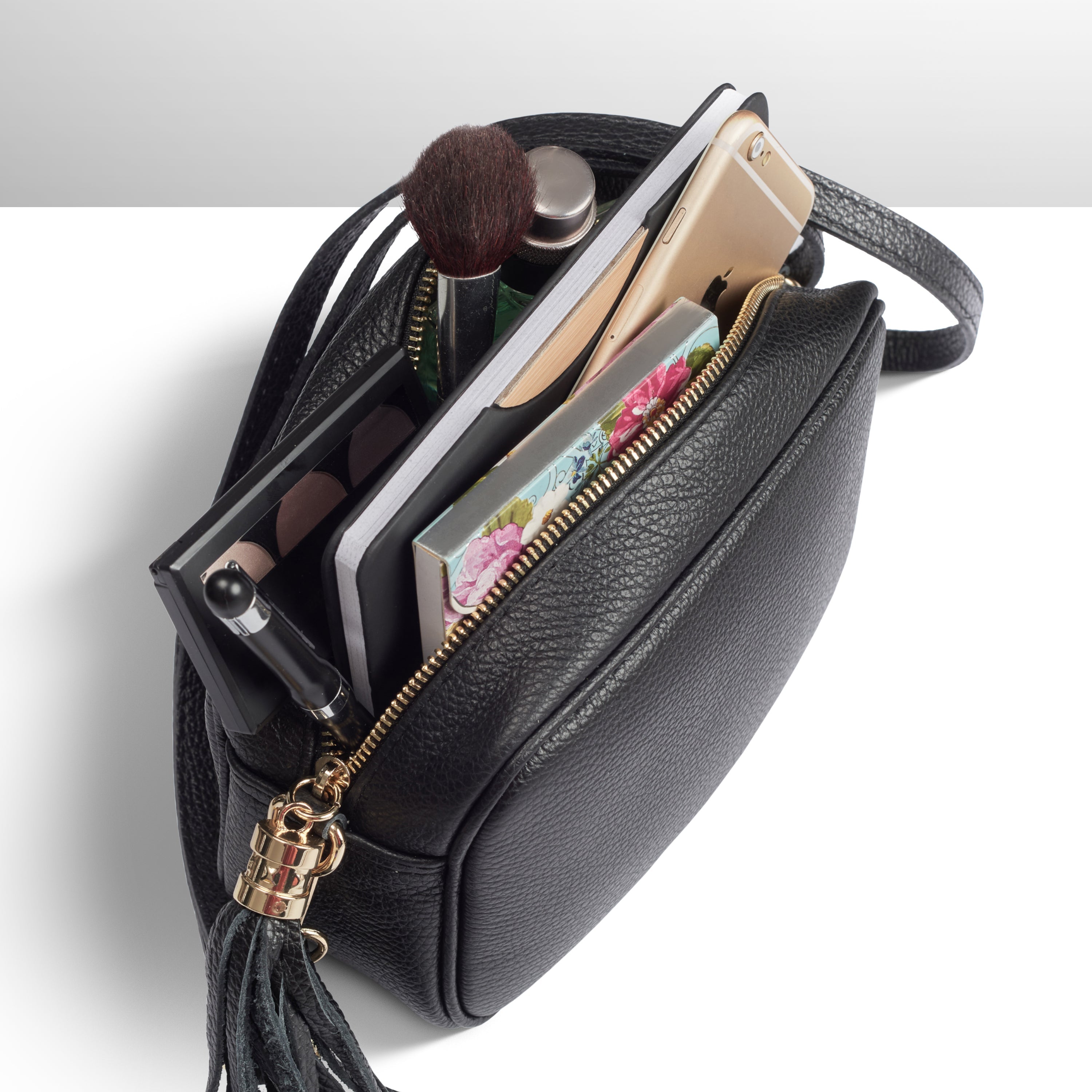 Parma Italian Leather Crossbody Bag