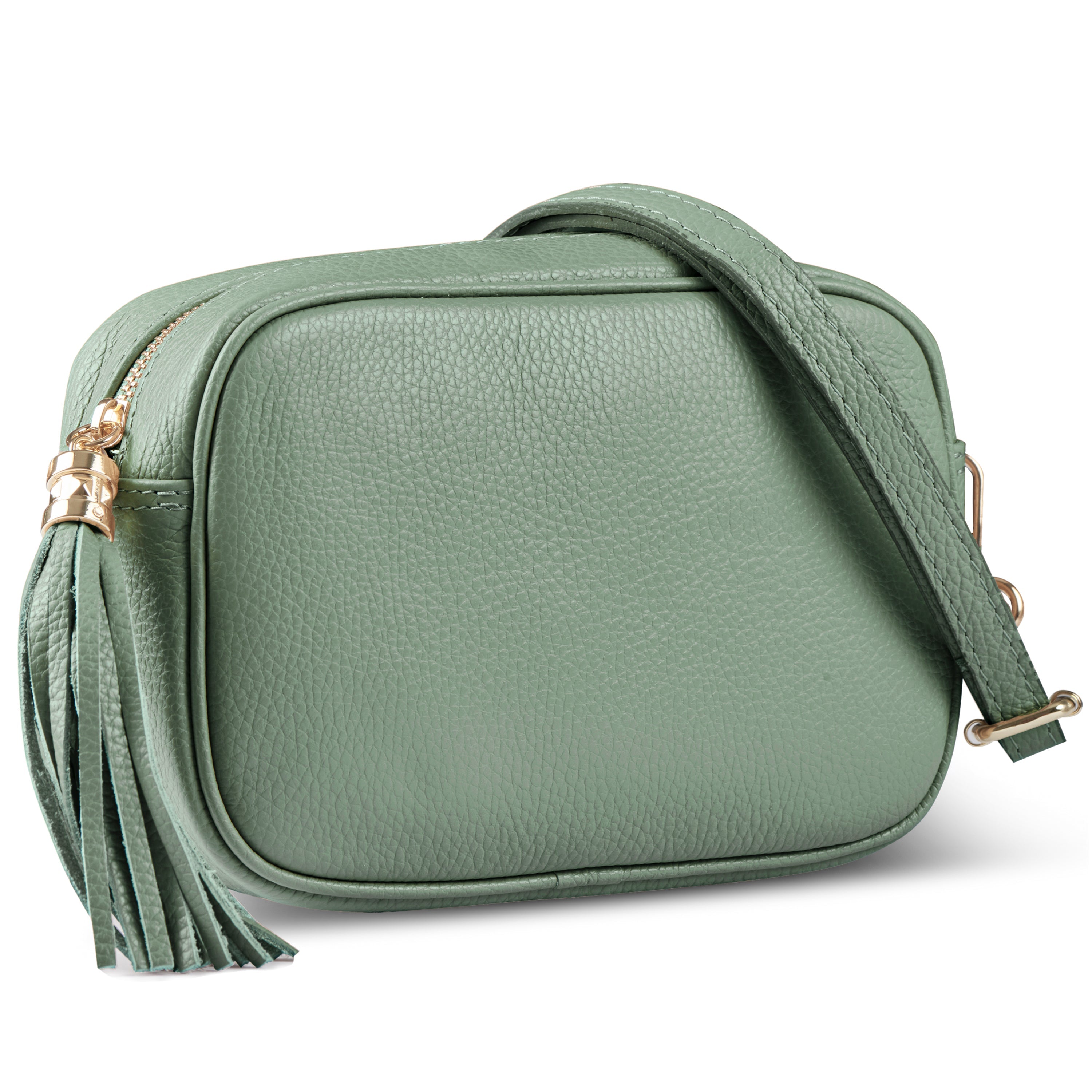 Parma Italian Leather Crossbody Bag