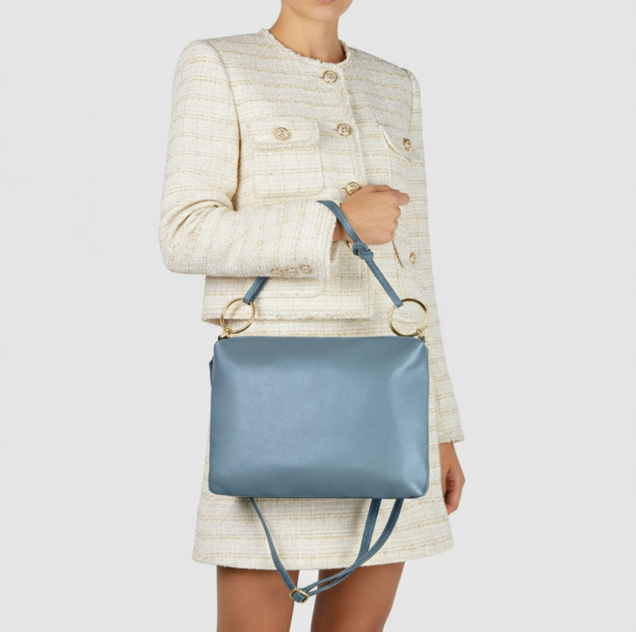 Livorno Italian Leather Shoulder Bag