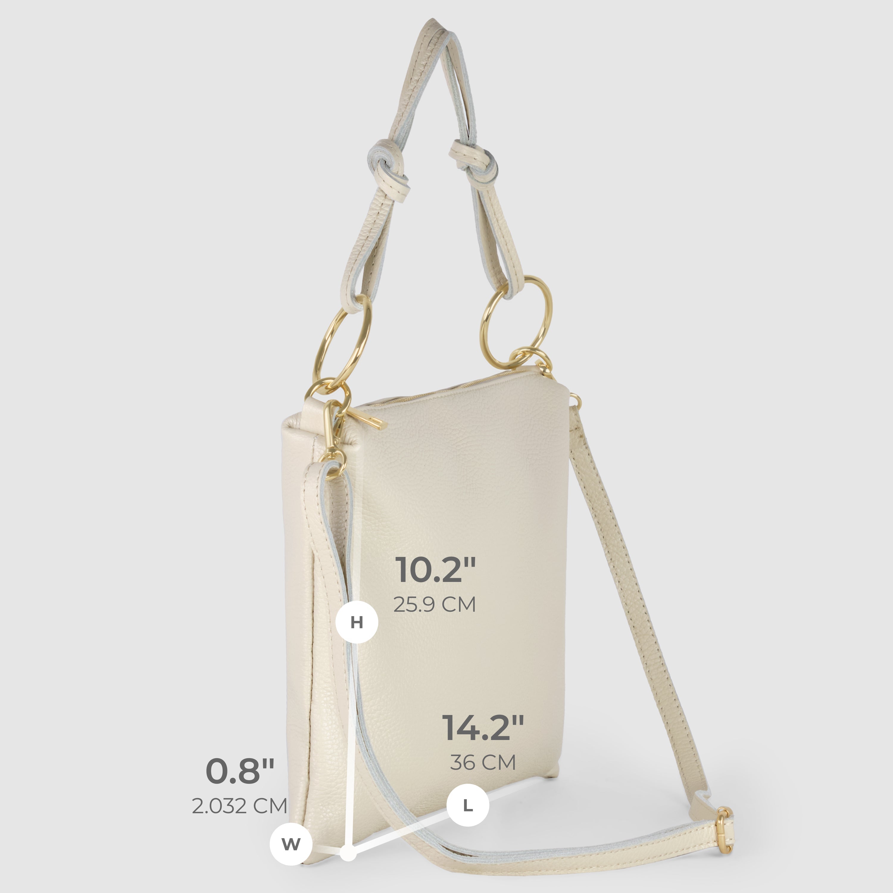 Livorno Italian Leather Shoulder Bag
