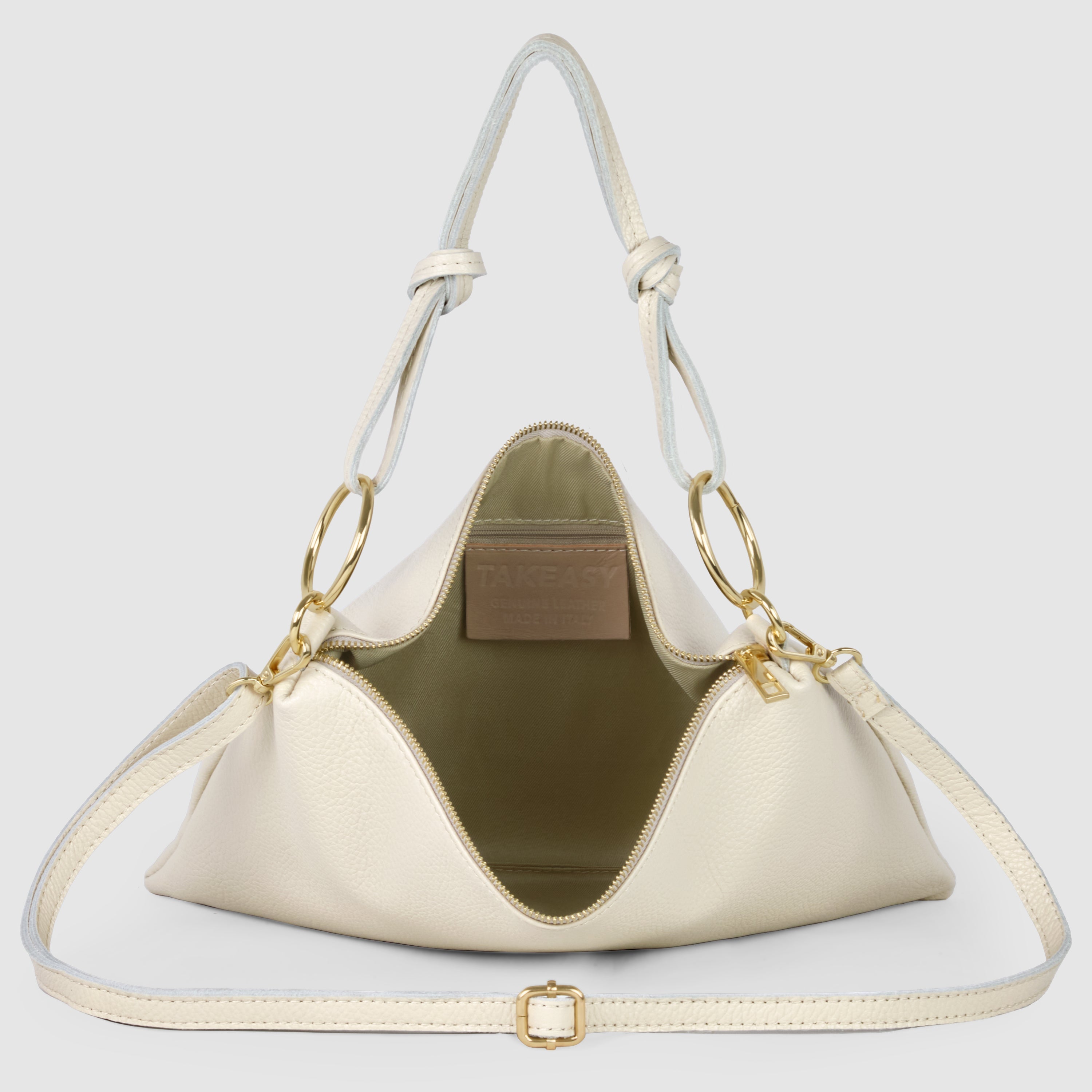 Livorno Italian Leather Shoulder Bag