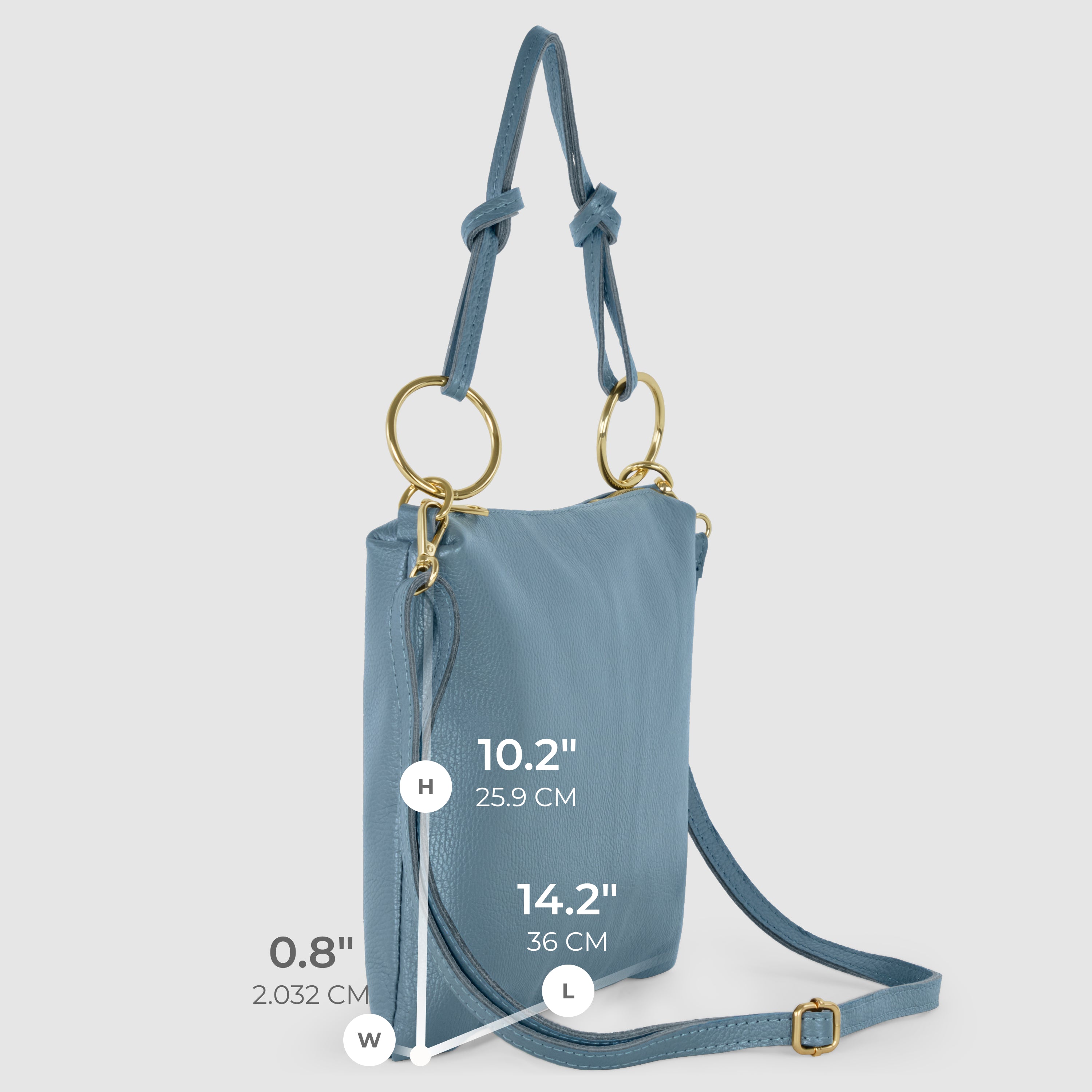 Livorno Italian Leather Shoulder Bag
