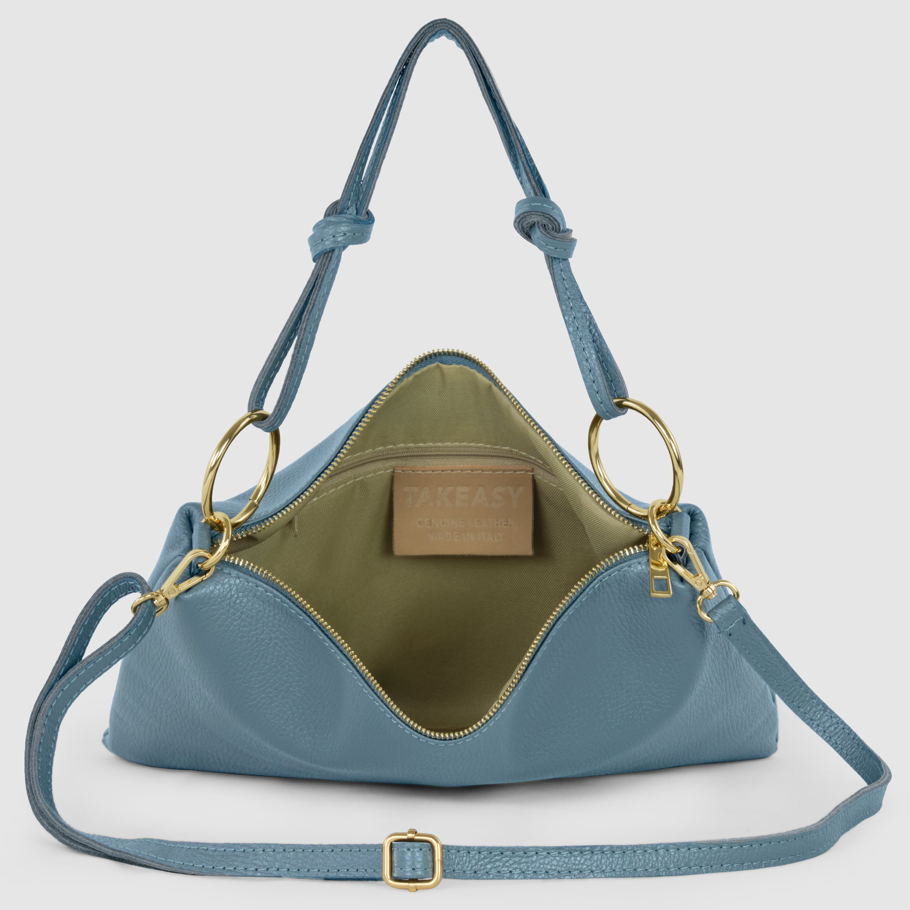 Livorno Italian Leather Shoulder Bag