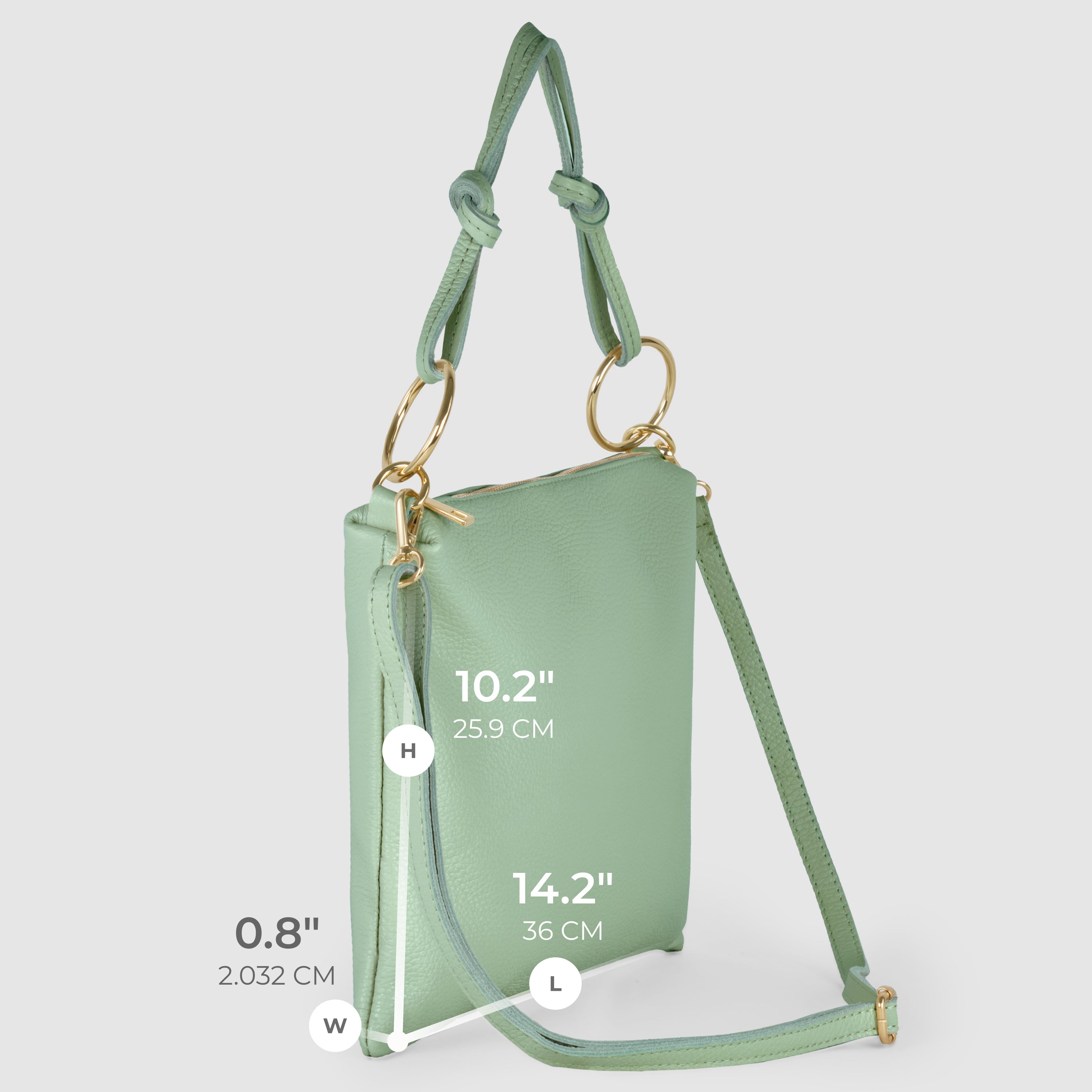 Livorno Italian Leather Shoulder Bag