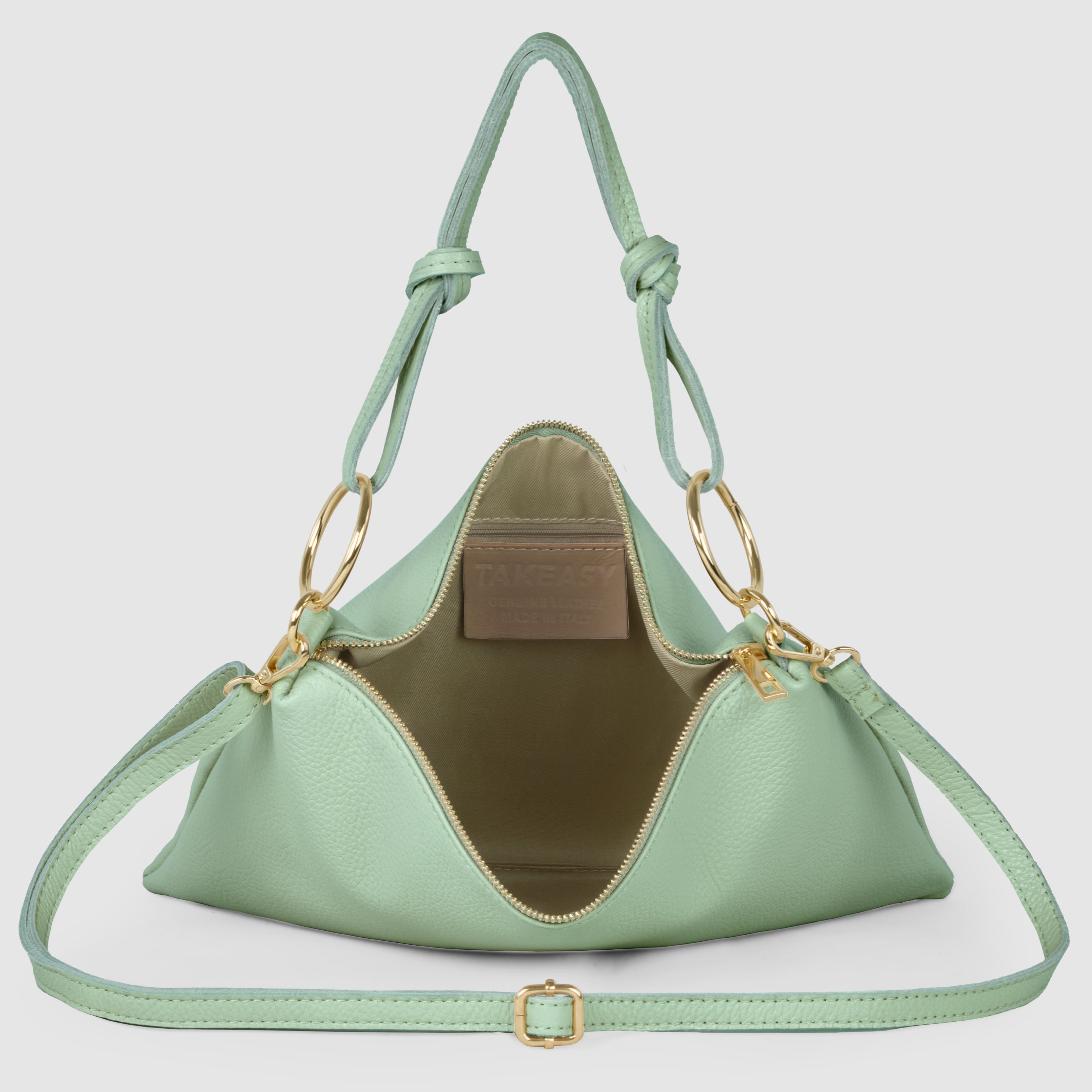 Livorno Italian Leather Shoulder Bag