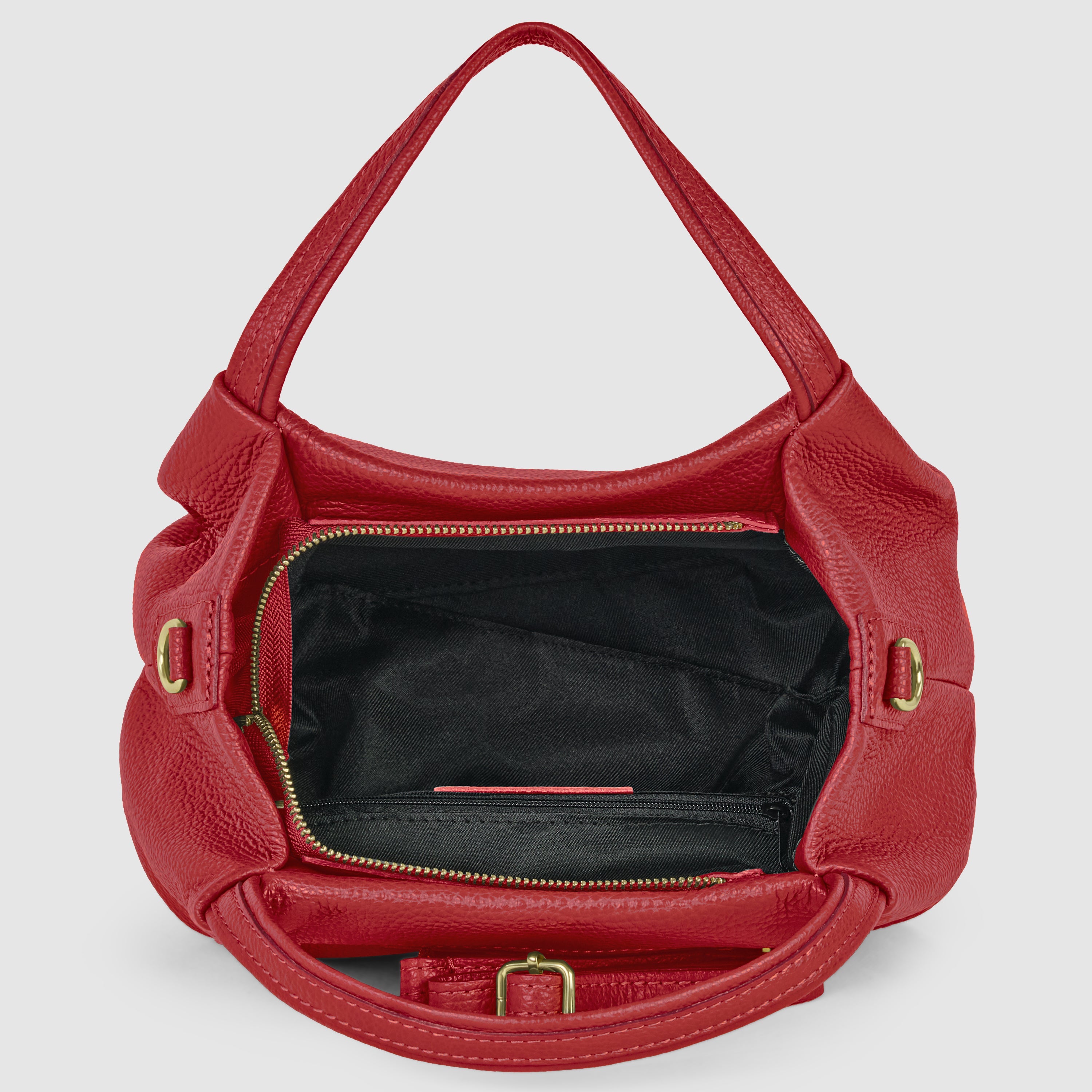 Lucca Italian Leather Top-Handle Bag