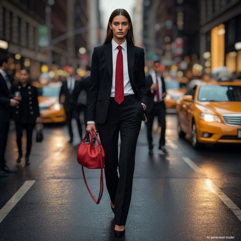 Lucca Italian Leather Top-Handle Bag