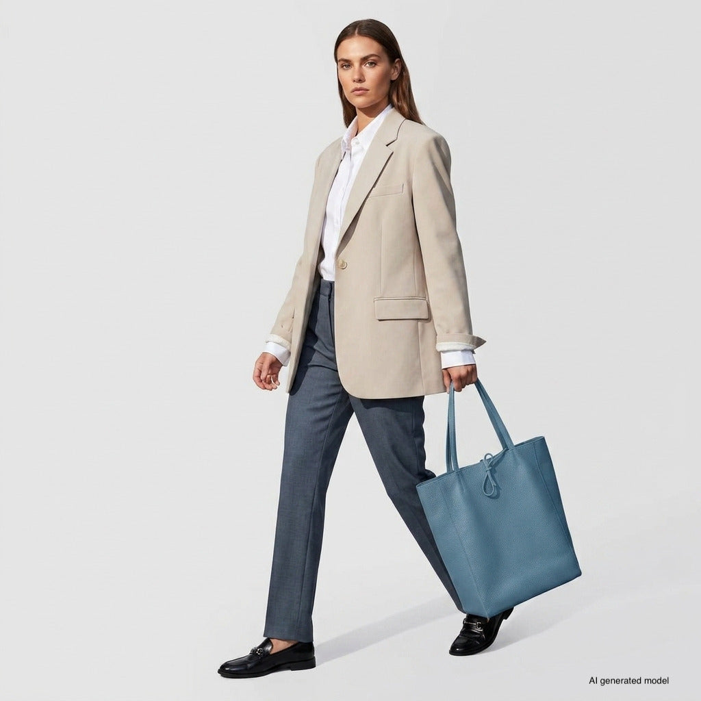 Firenze Italian Full-Grain Leather Tote
