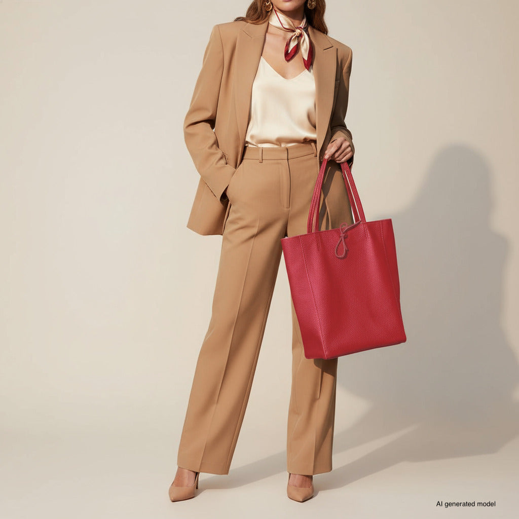Firenze Italian Full-Grain Leather Tote