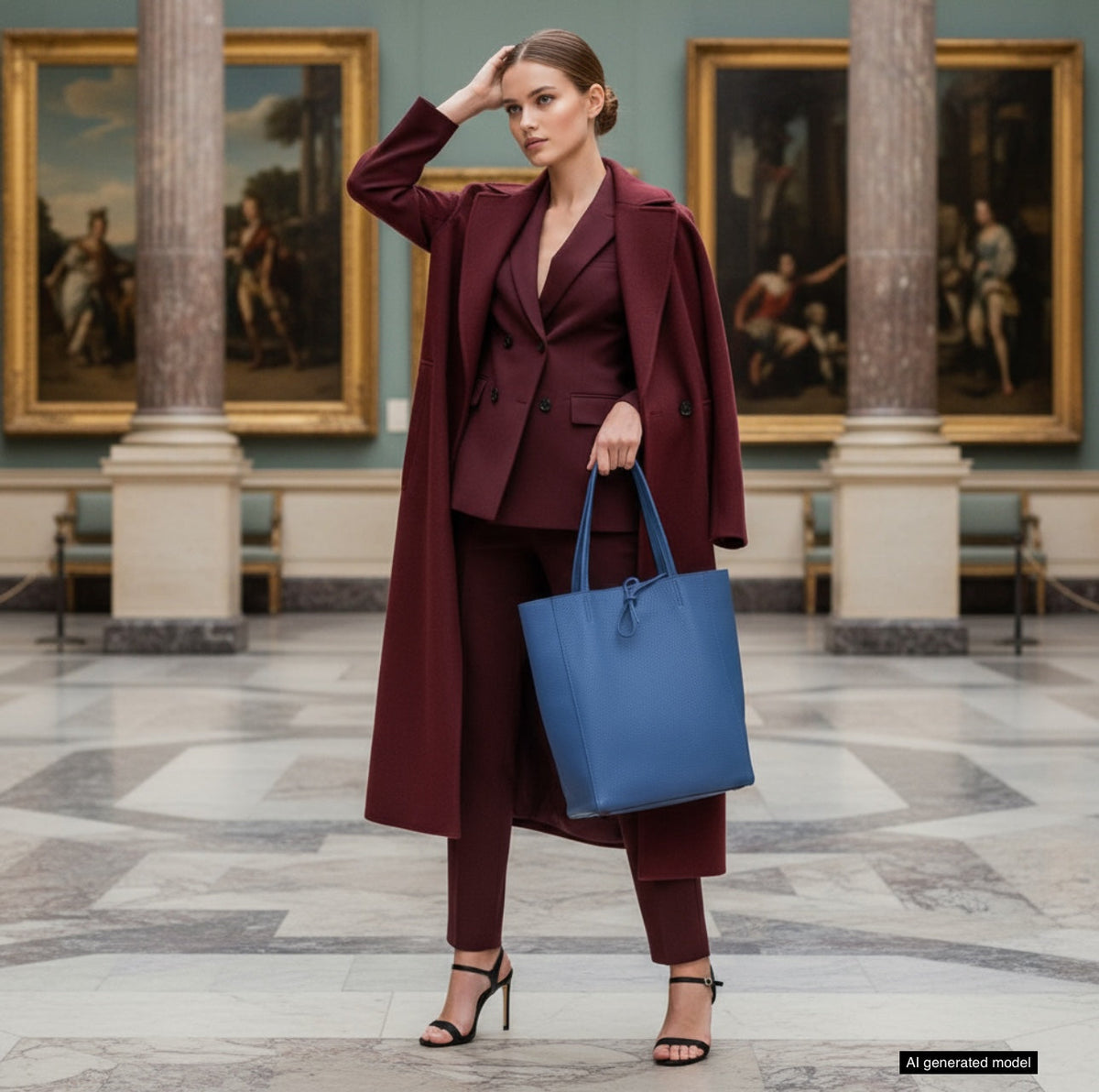 Firenze Italian Full-Grain Leather Tote