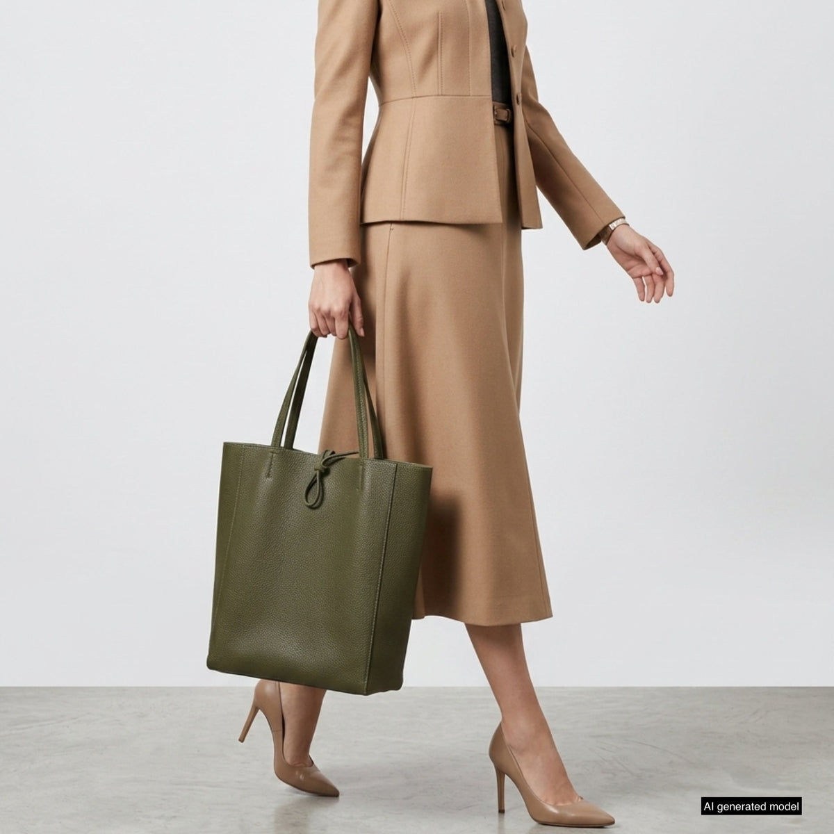 Firenze Italian Full-Grain Leather Tote