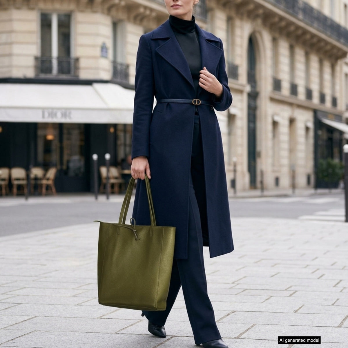 Firenze Italian Full-Grain Leather Tote