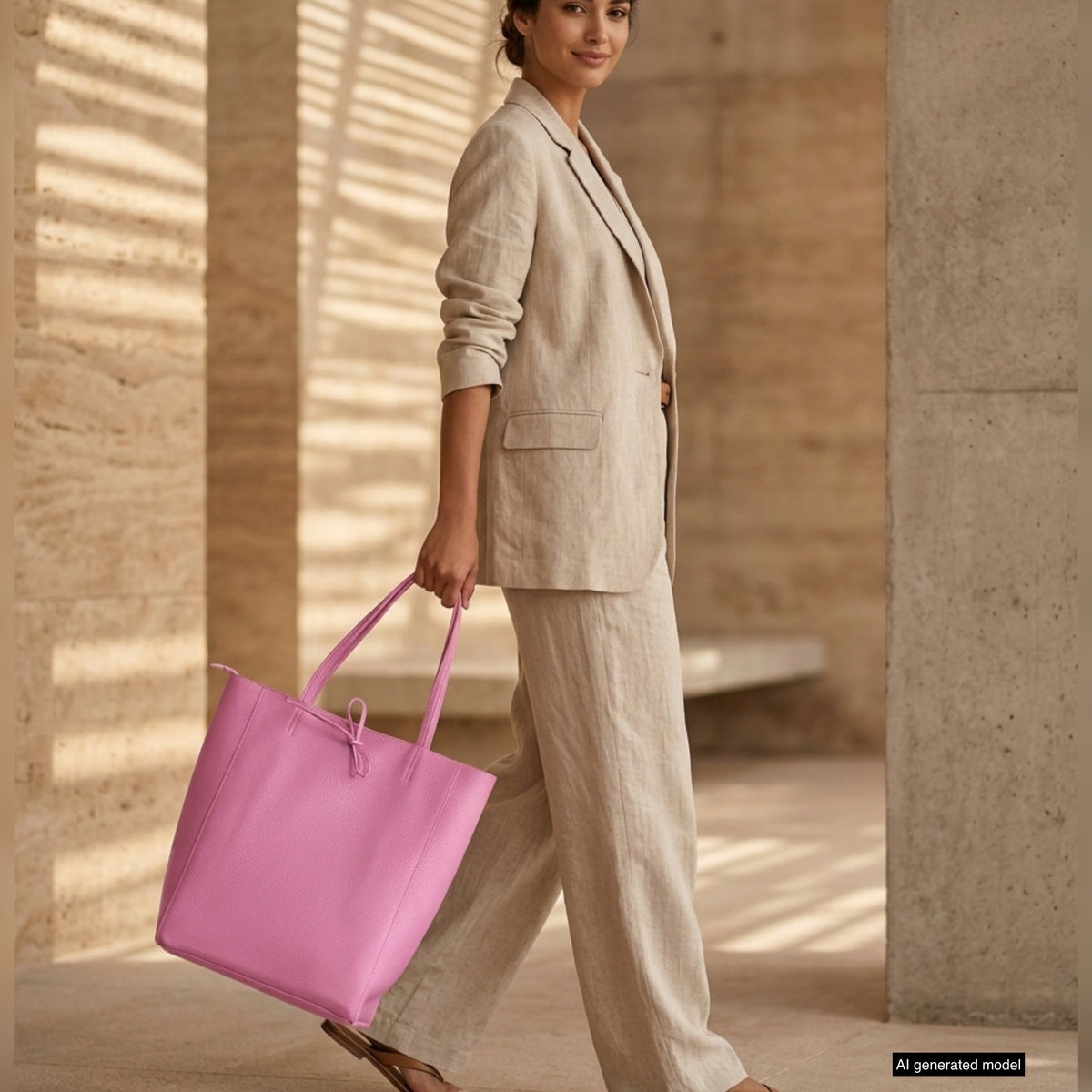 Firenze Italian Full-Grain Leather Tote