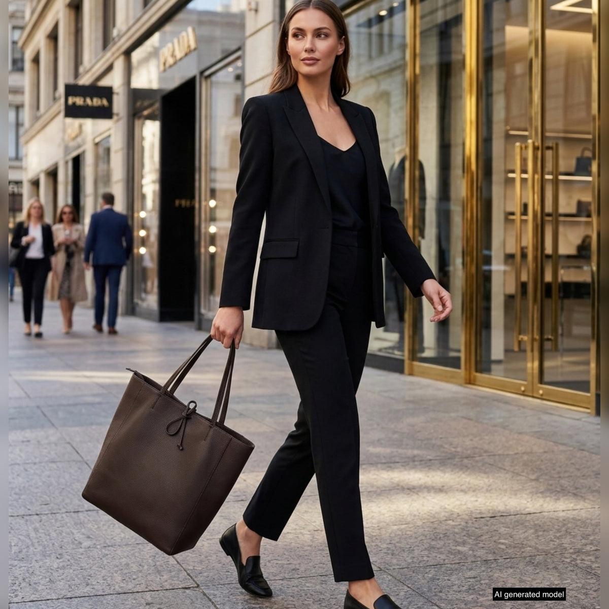Firenze Italian Full-Grain Leather Tote
