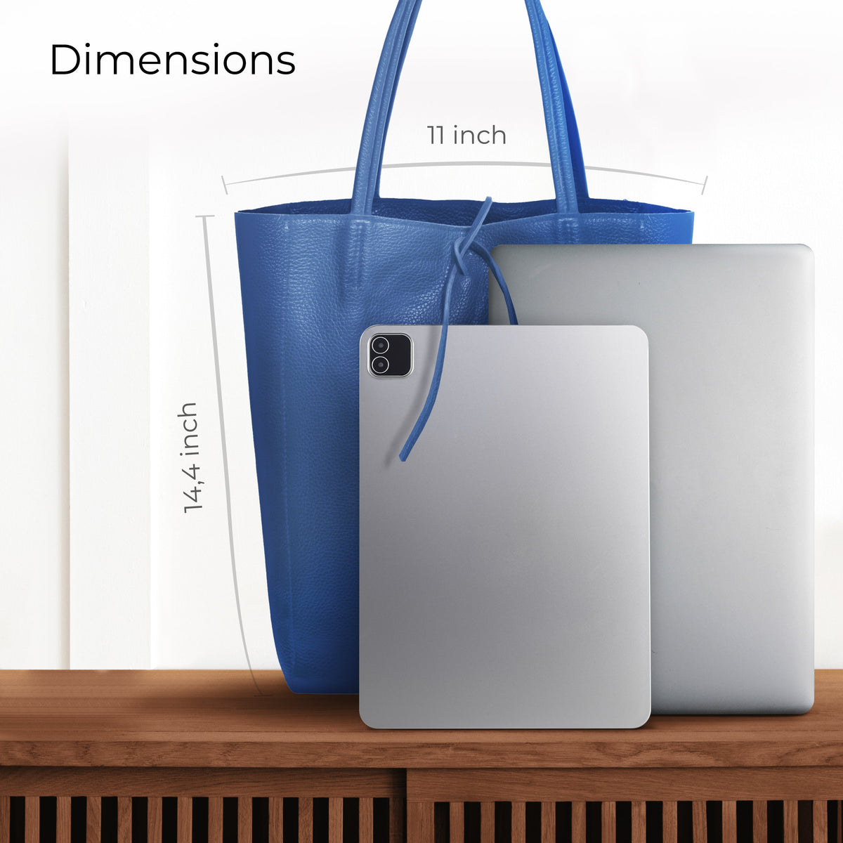 Firenze Italian Full-Grain Leather Tote