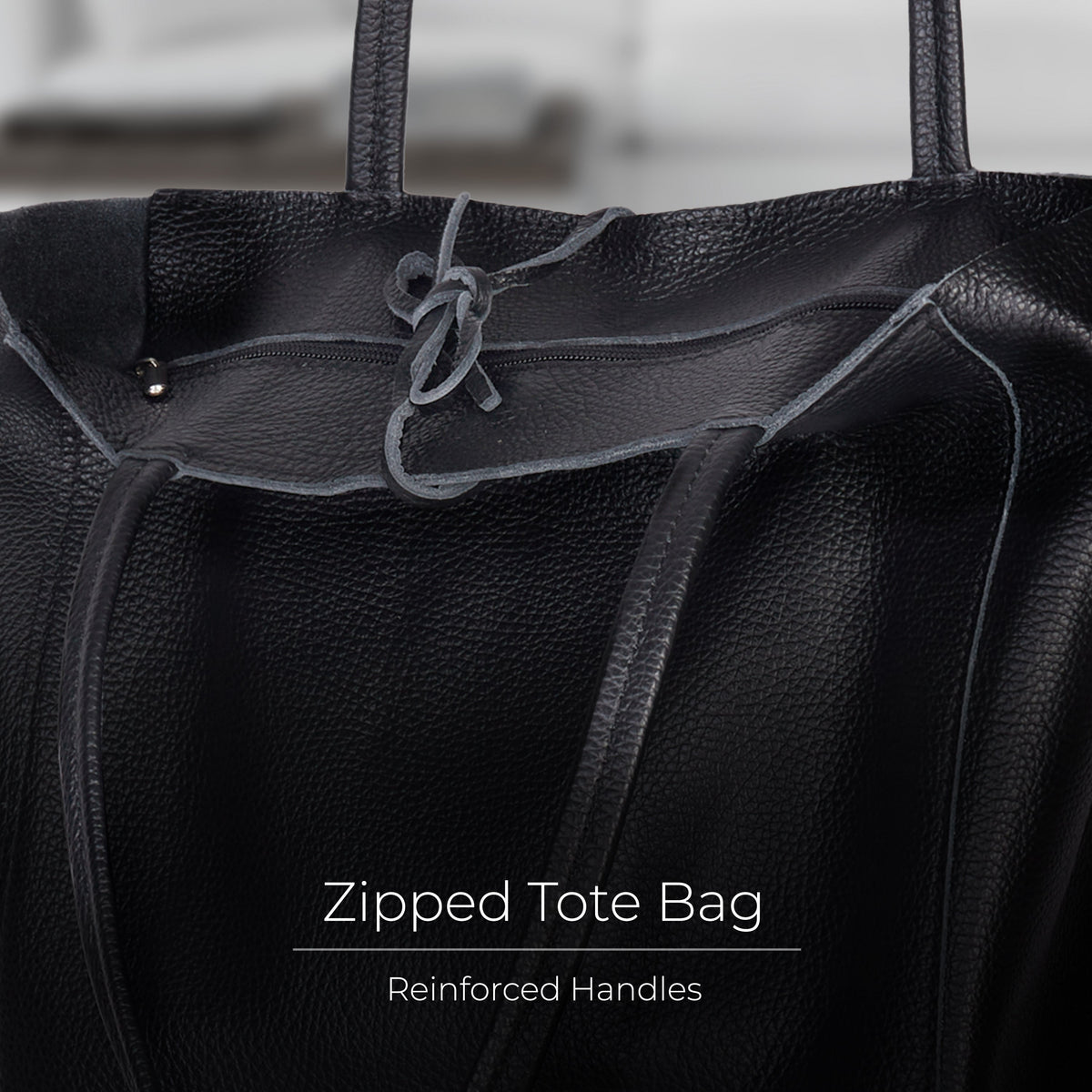 Firenze Italian Full-Grain Leather Tote