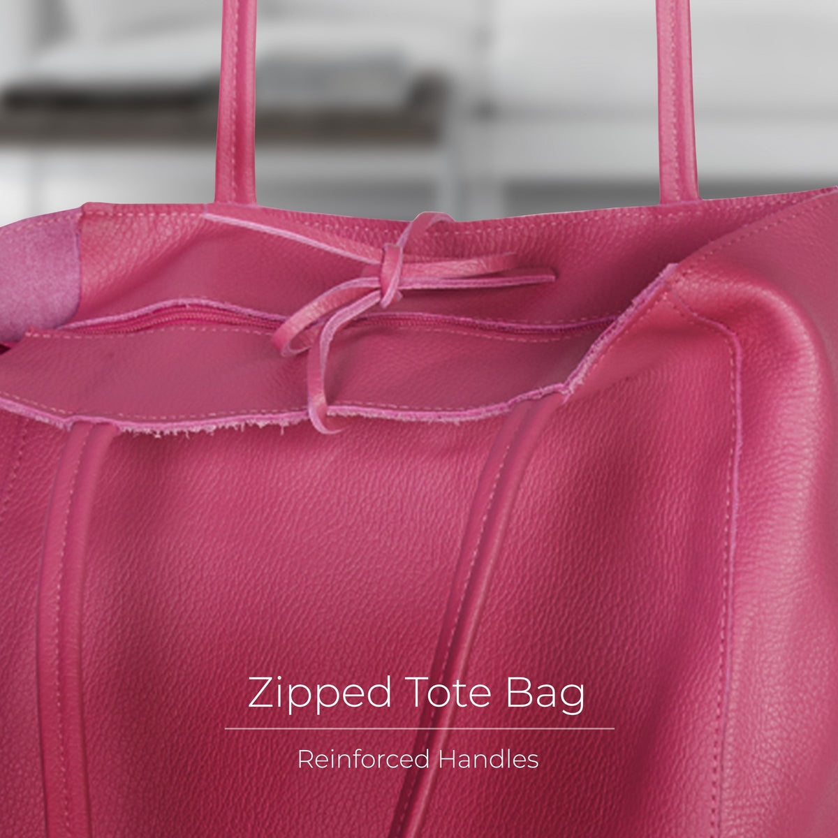 Firenze Italian Full-Grain Leather Tote