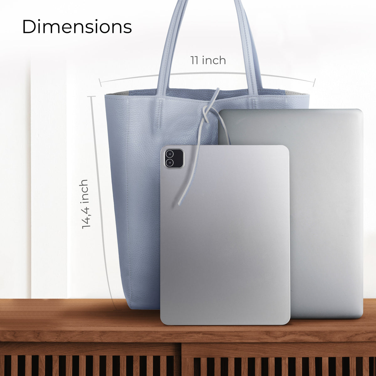 Firenze Italian Full-Grain Leather Tote