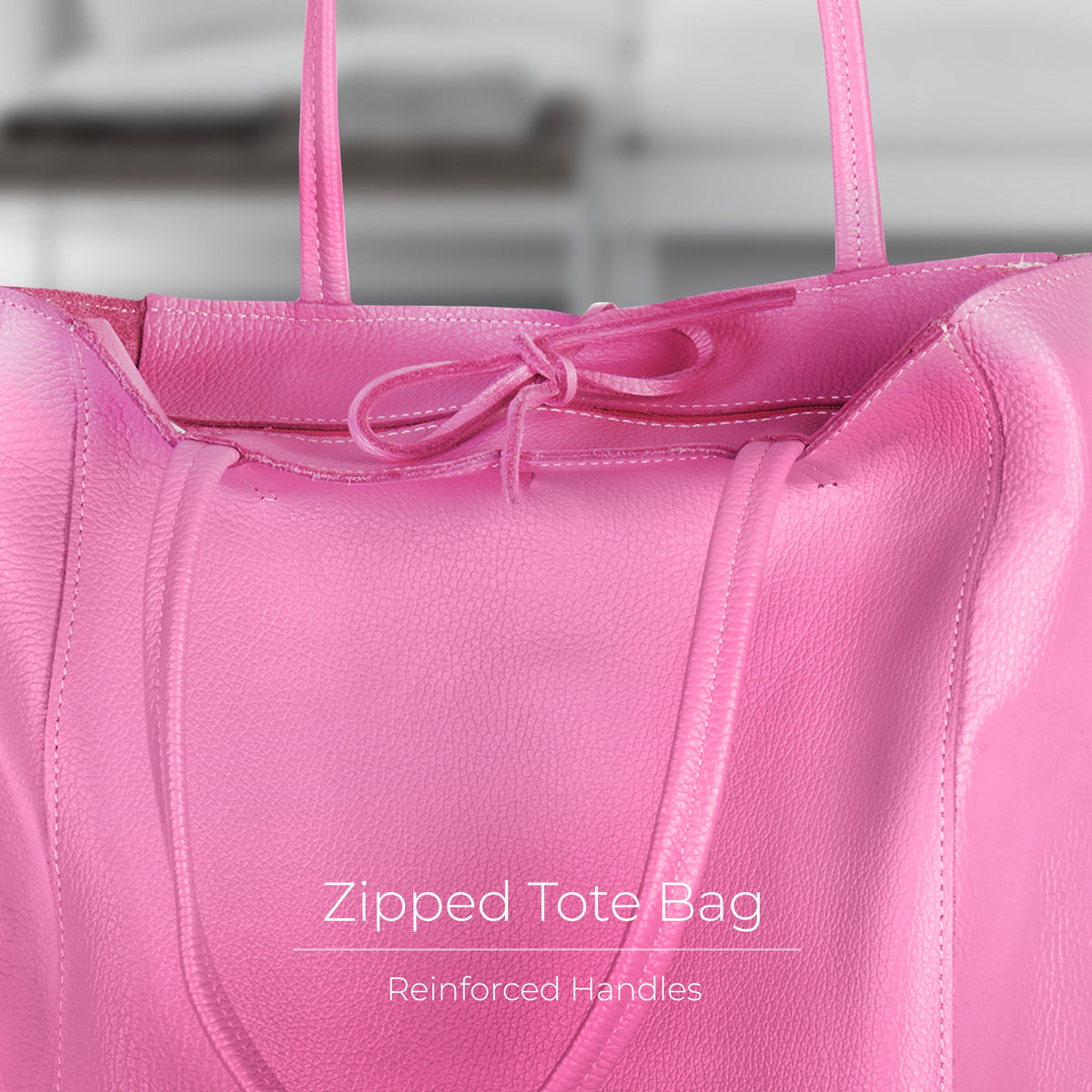 Firenze Italian Full-Grain Leather Tote
