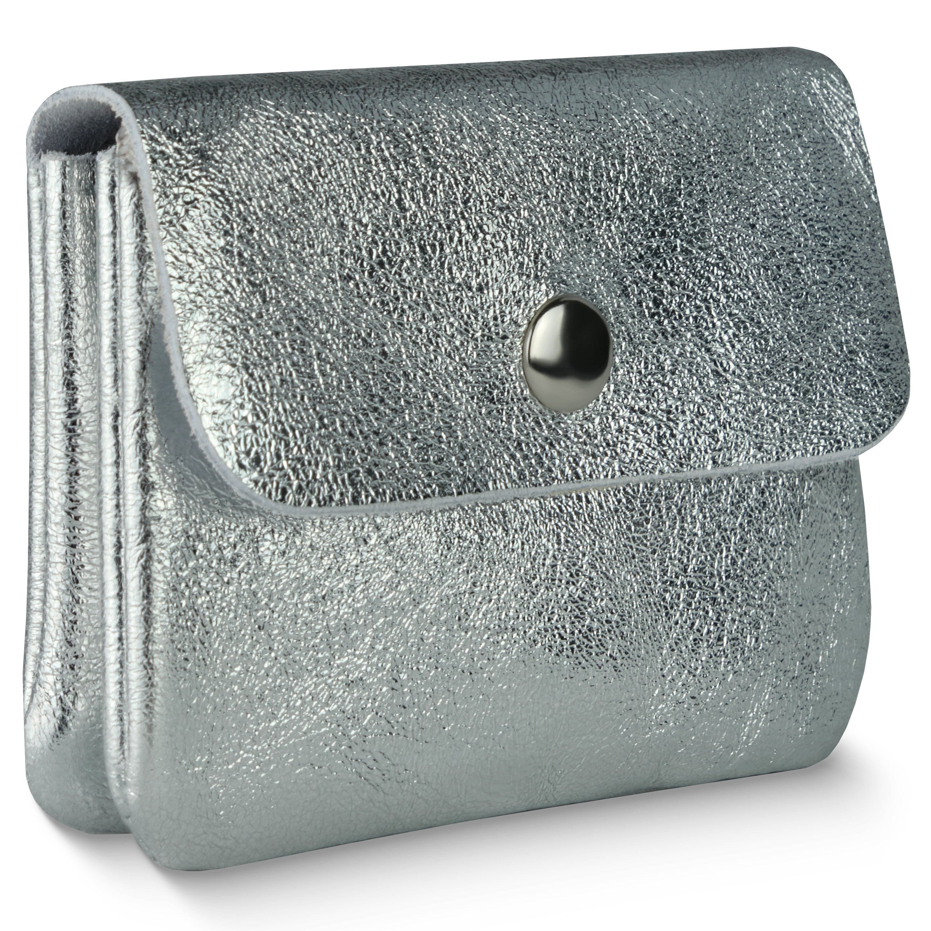 Assisi Italian Metallic Suede Wallet