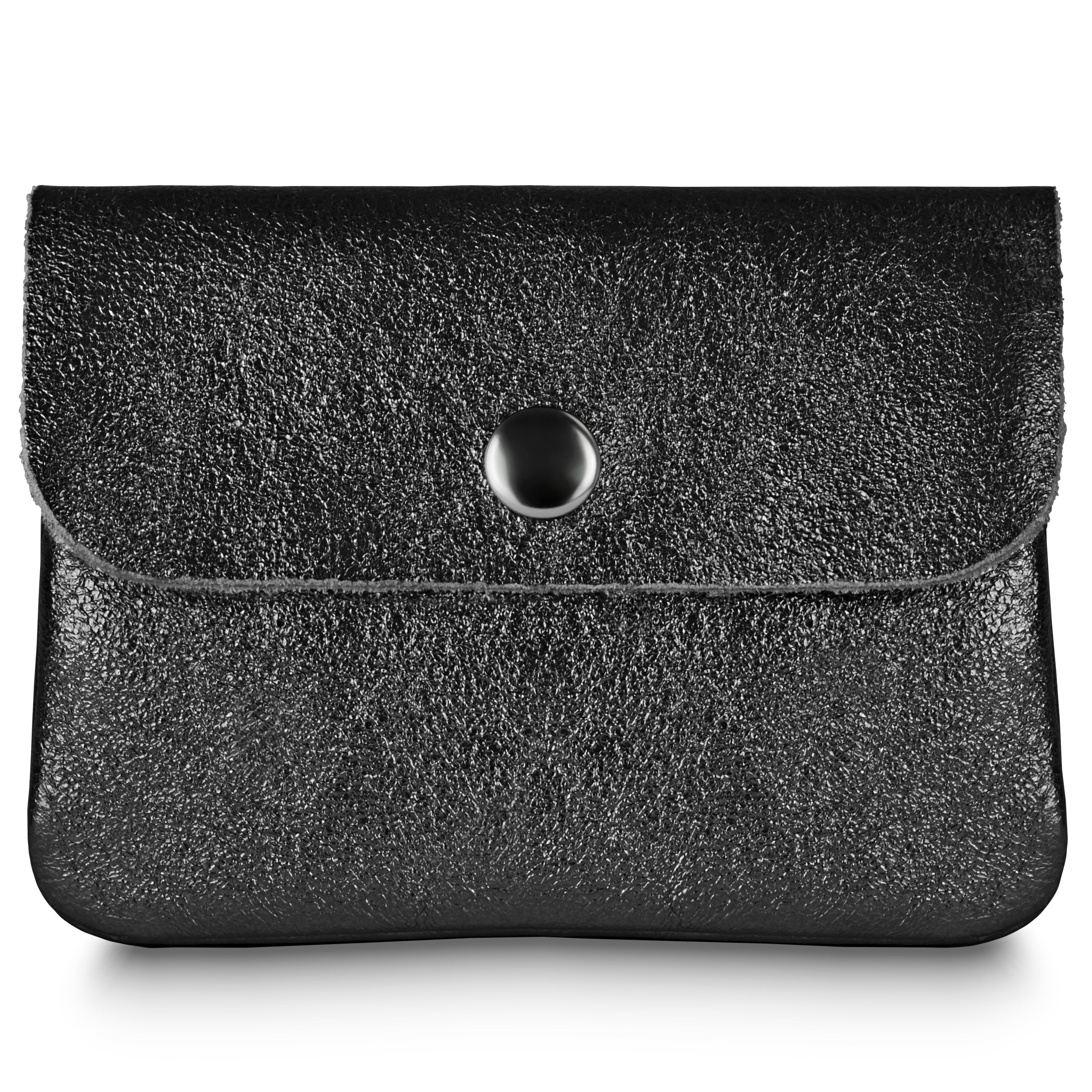 Assisi Italian Metallic Suede Wallet