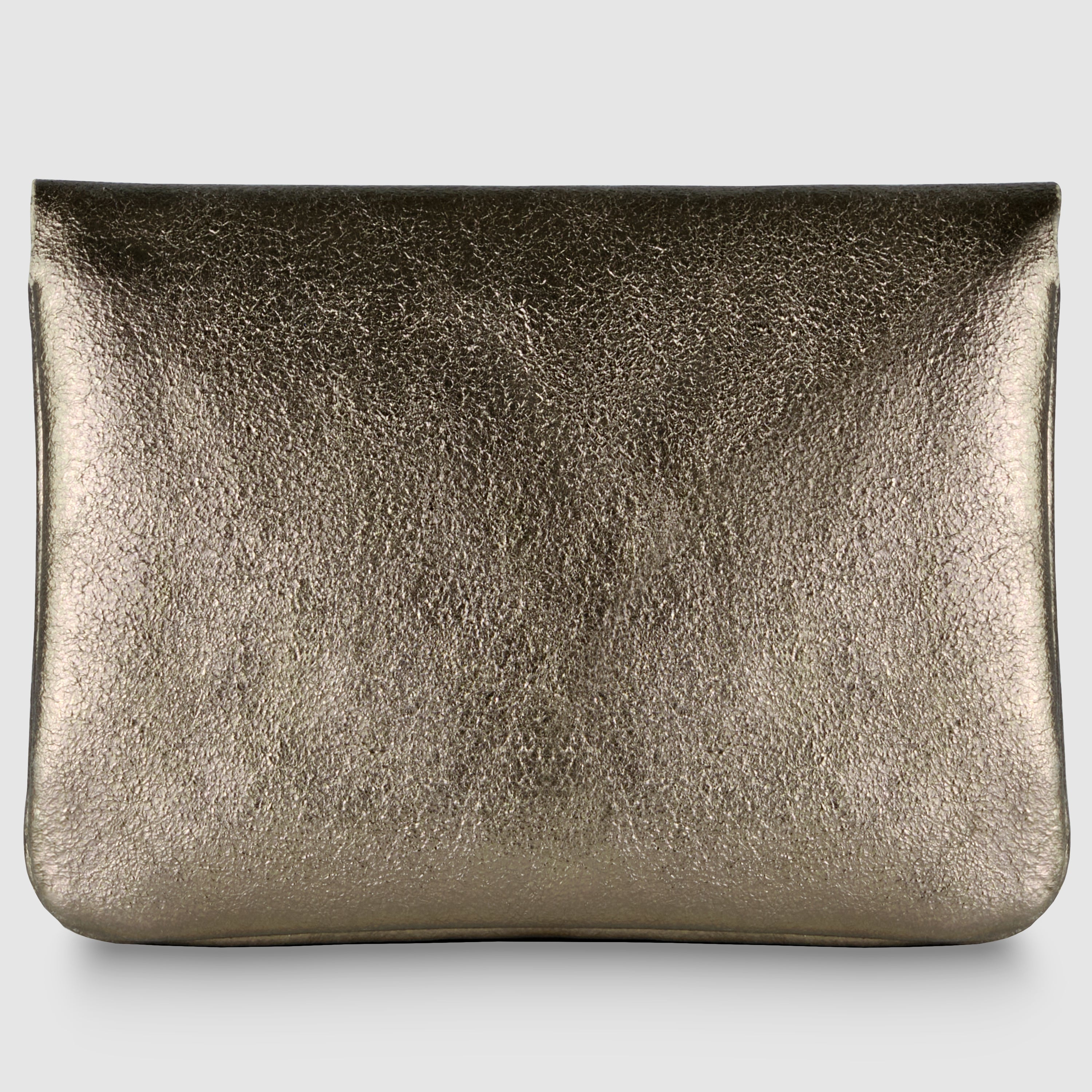 Assisi Italian Metallic Suede Wallet