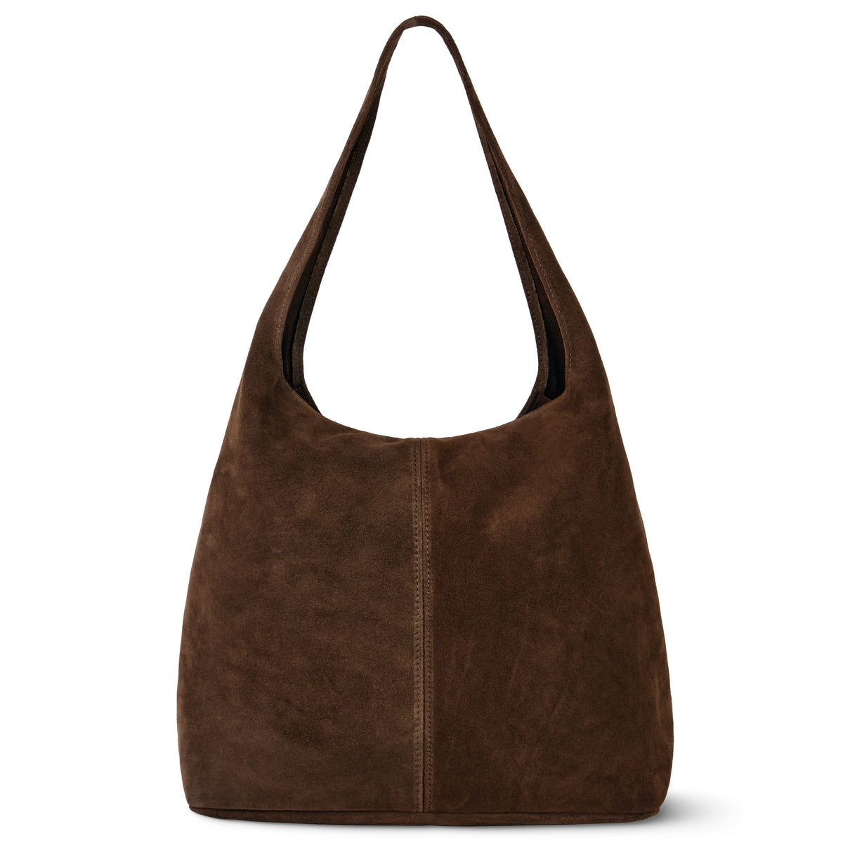 Palermo Italian Suede Hobo Shoulder Bag