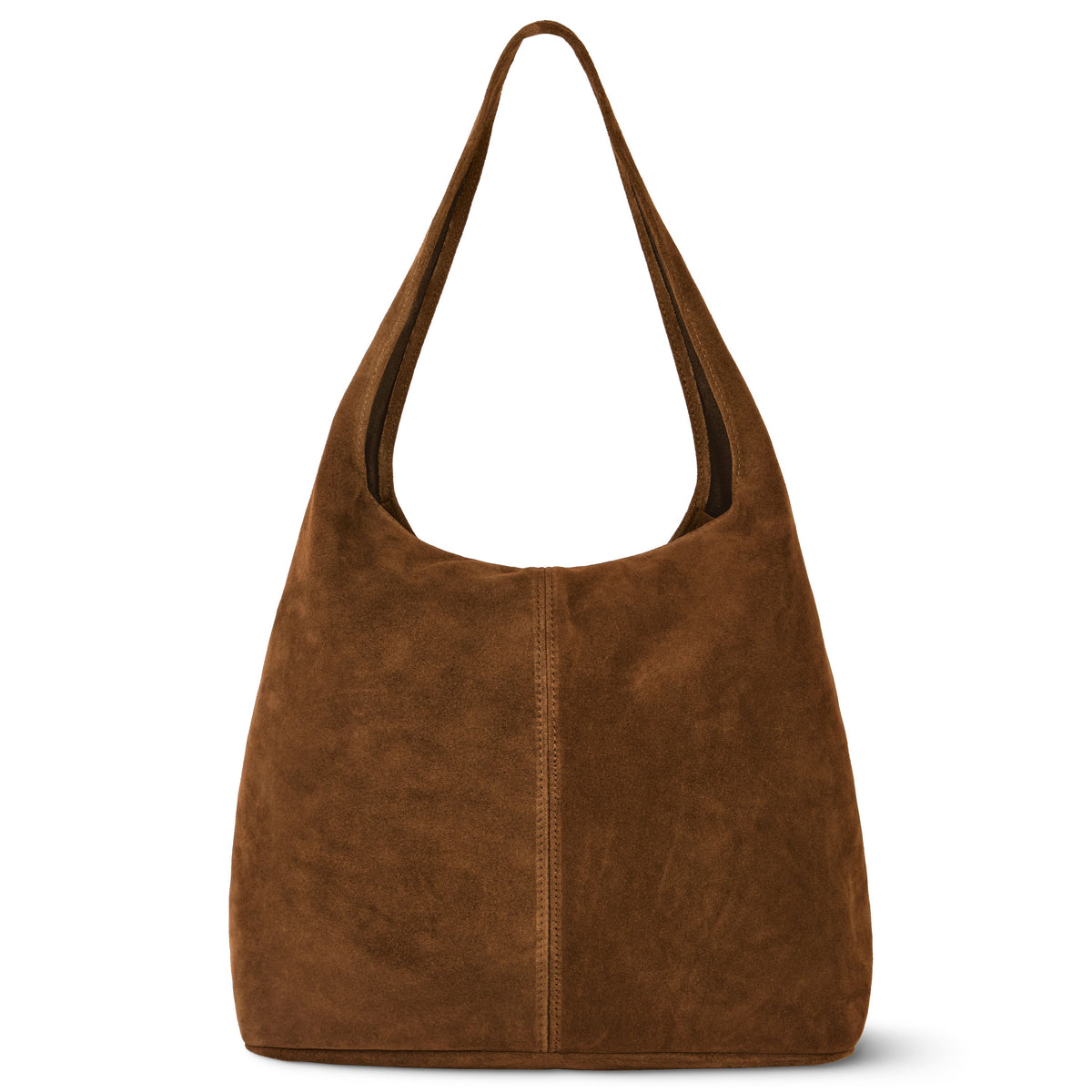Palermo Italian Suede Hobo Shoulder Bag