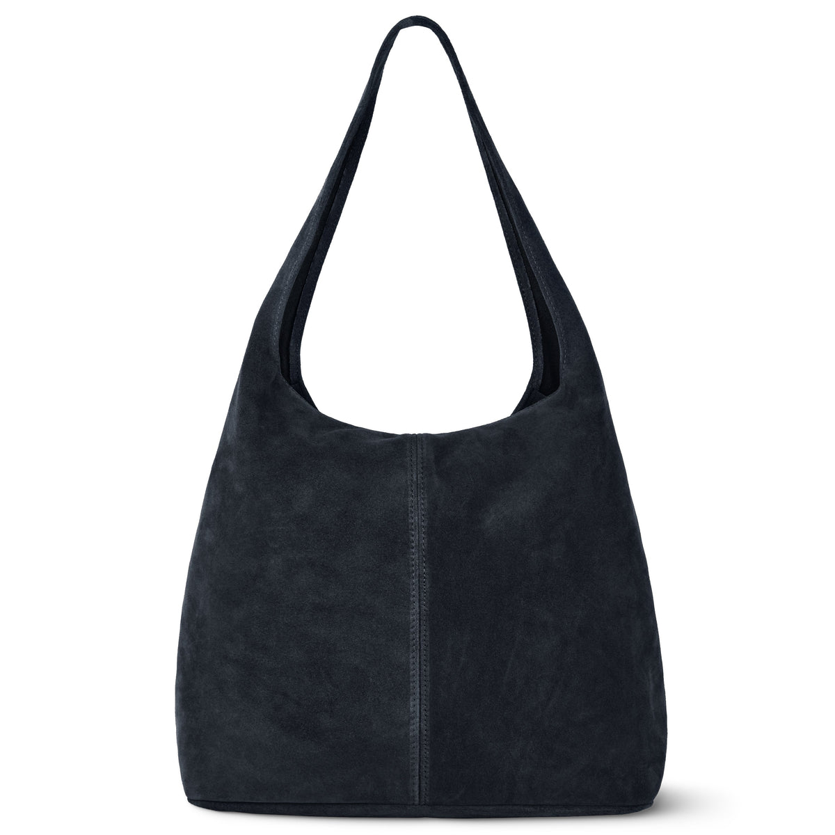 Palermo Italian Suede Hobo Shoulder Bag
