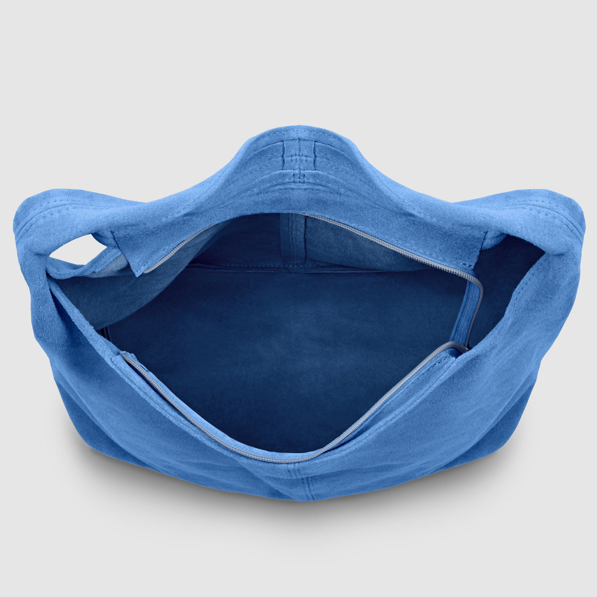 Palermo Italian Suede Hobo Shoulder Bag
