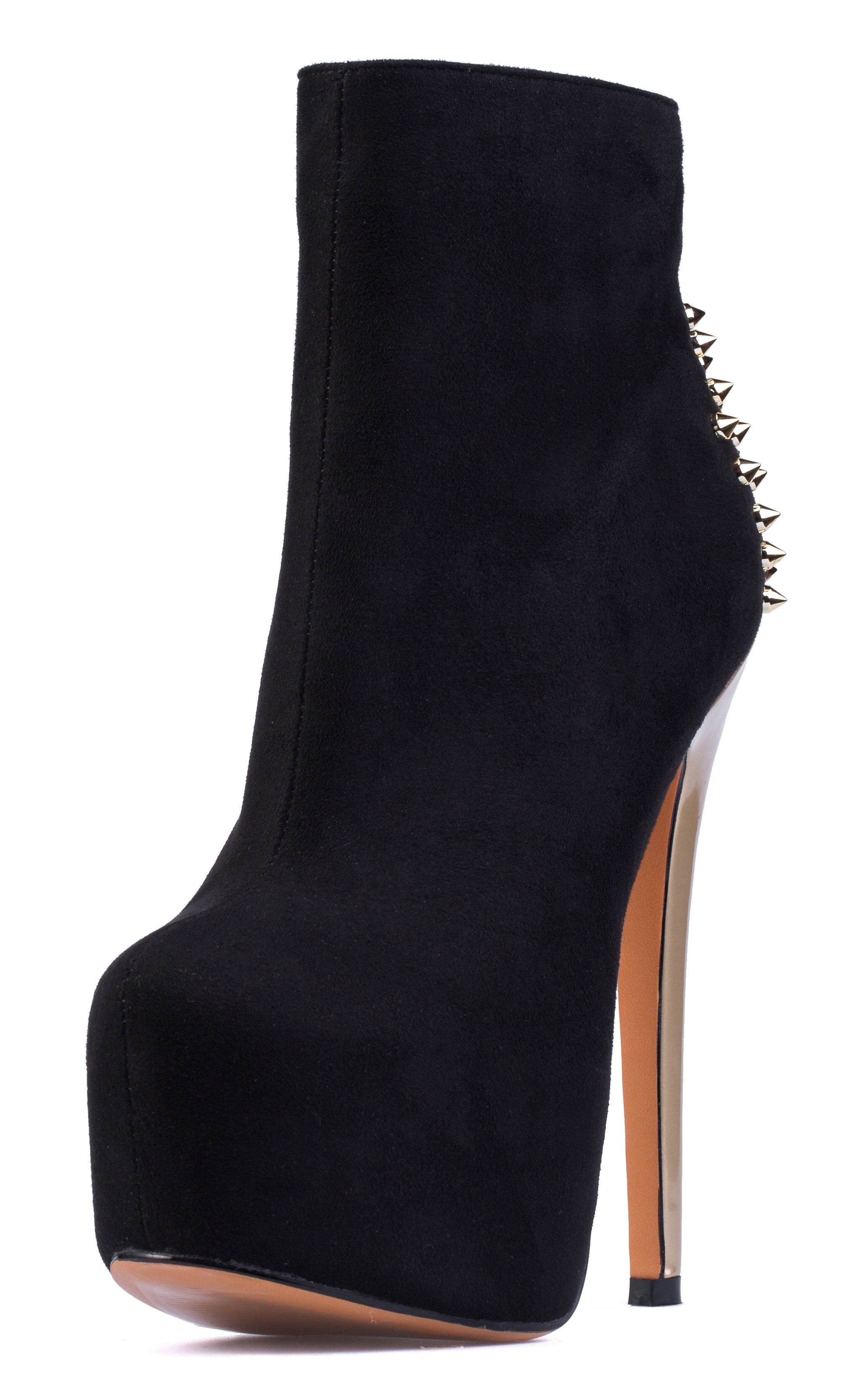 Jodi - Rounded Toe Platform Ankle Boots (FINAL SALE)