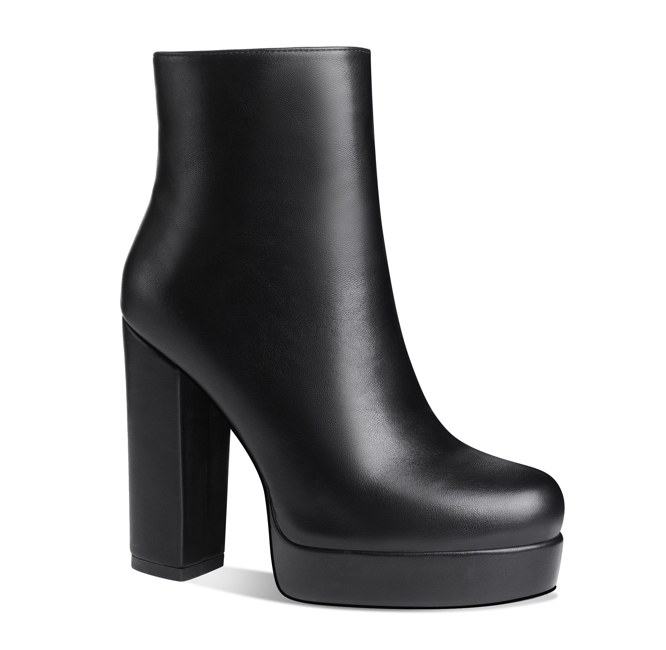 Kacy - Classic Rounded Toe ankle boots