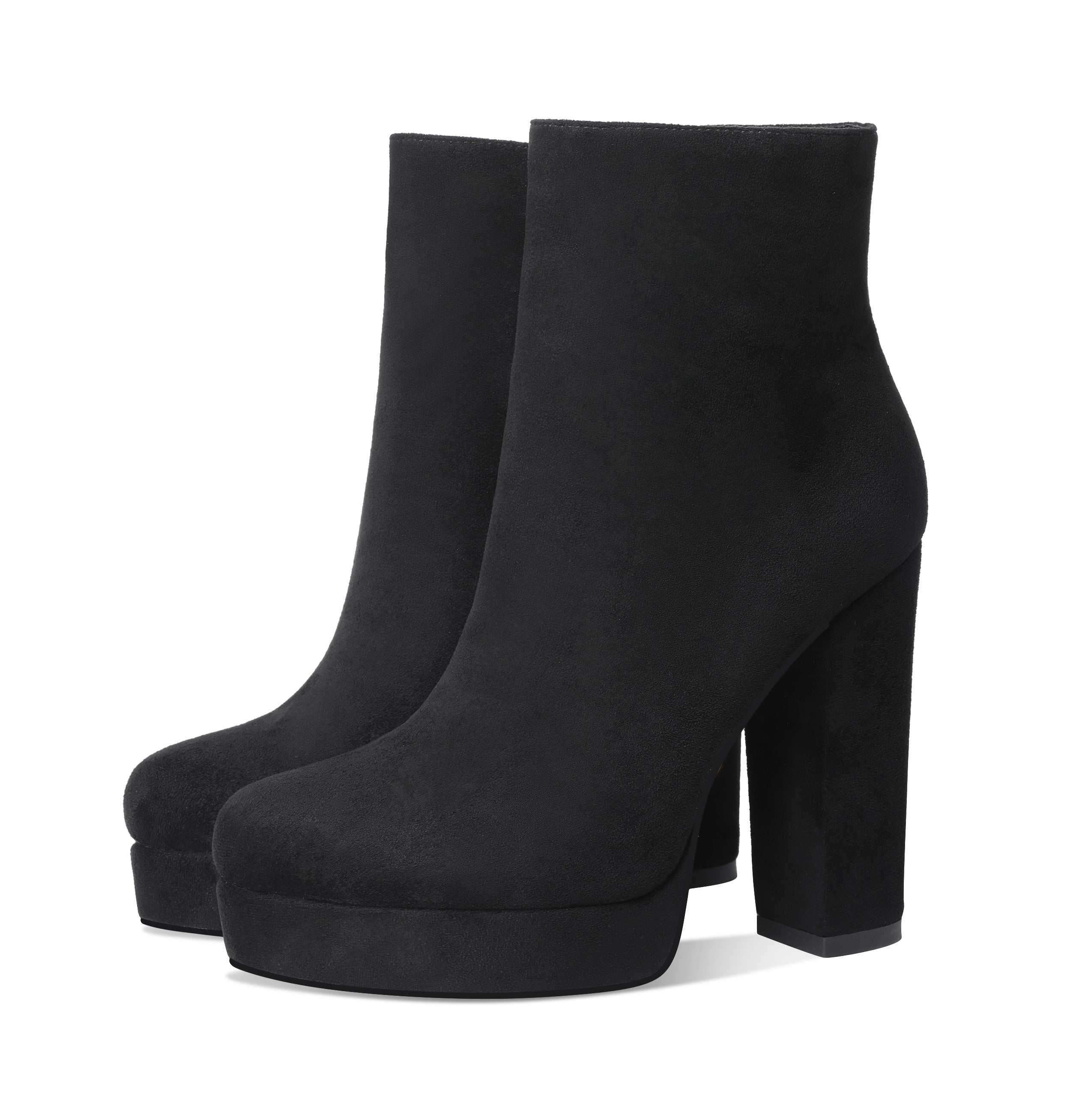 Kacy - Classic Rounded Toe ankle boots