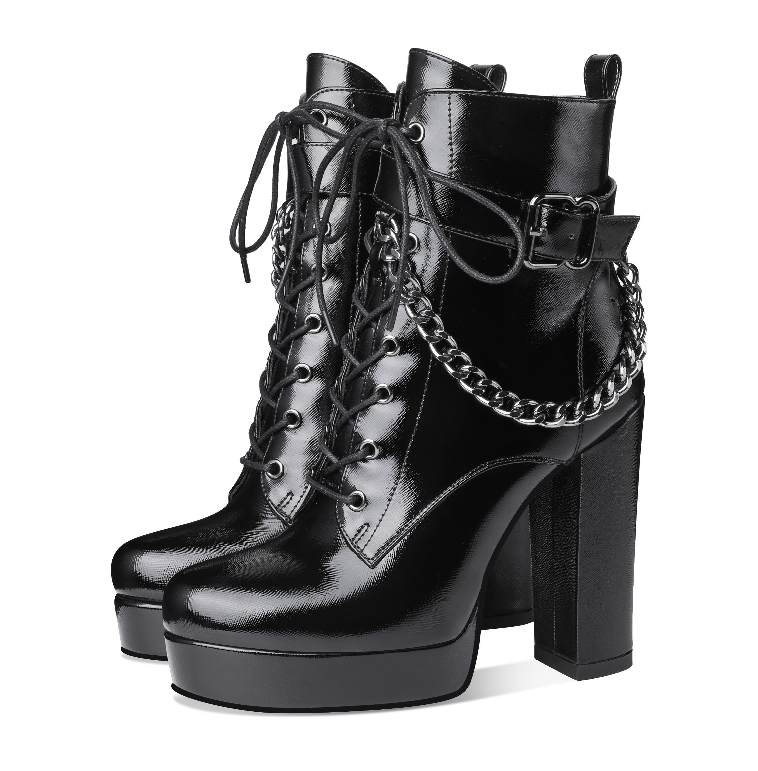 Lexie - Rounded Toe ankle boots