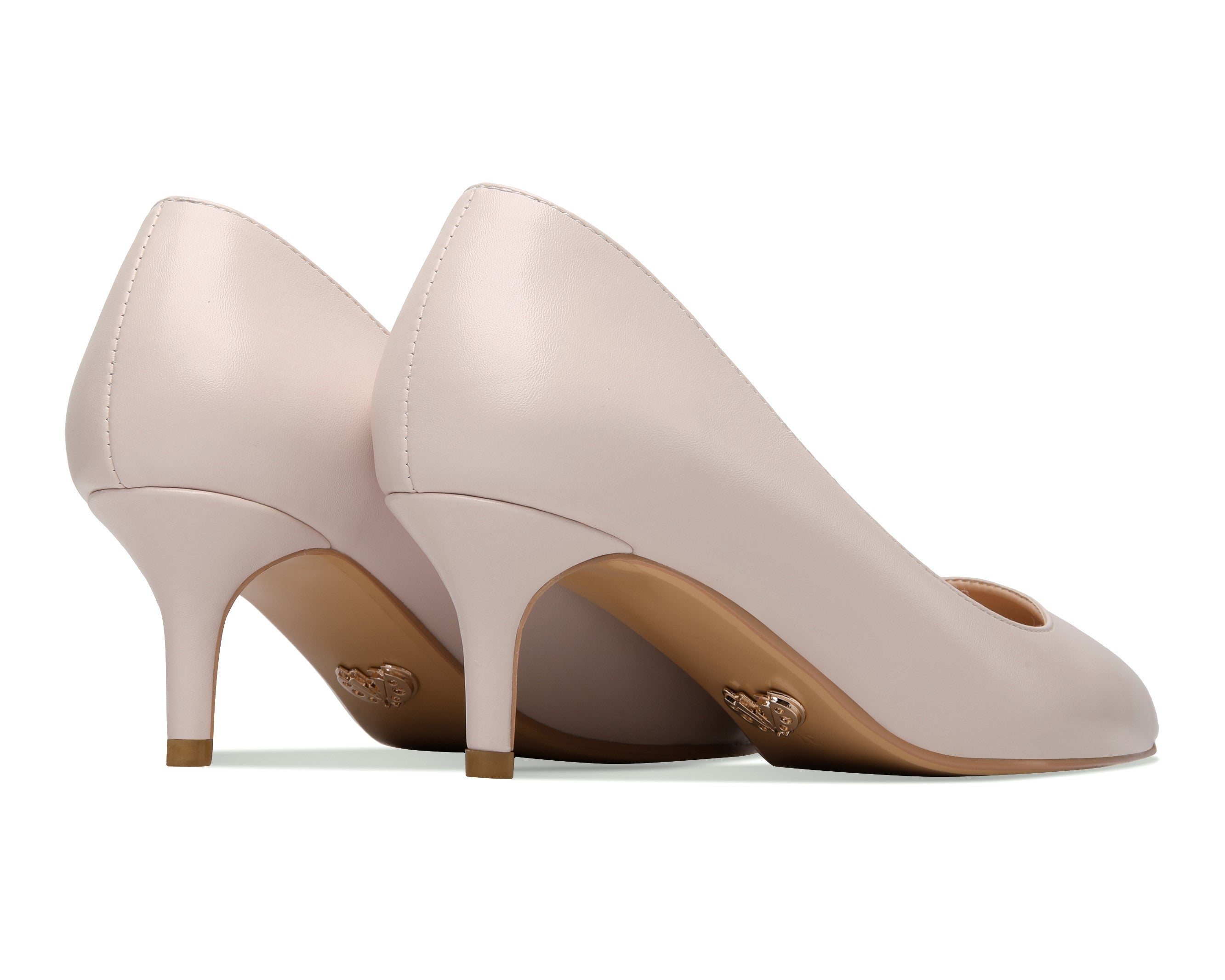 Valerie - Pointed Toe Kitten Heel Pumps (FINAL SALE)