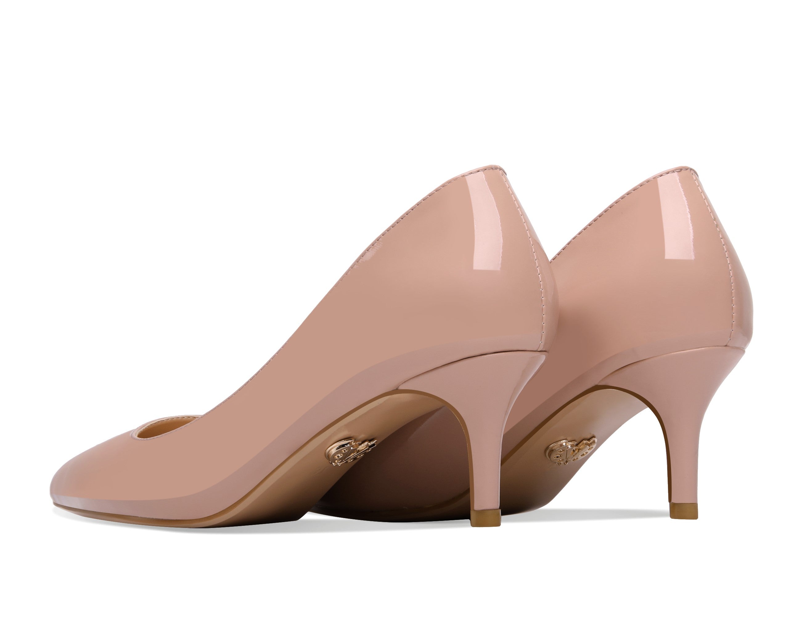 Valerie - Pointed Toe Kitten Heel Pumps (FINAL SALE)